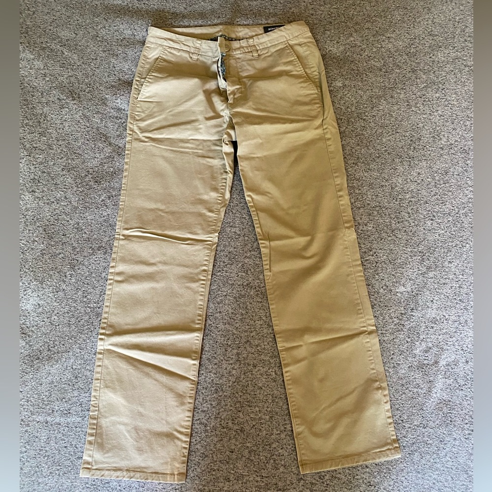 Bonobos - Stretch Washed Chinos - Straight Leg - 32x32 - Color: Khaki